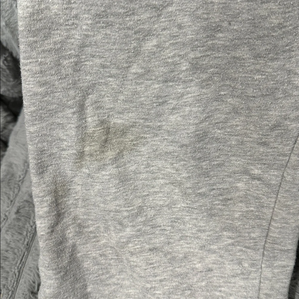 Ed Hardy Gray Sweatpants with Yellow Rose Graphic and Pink Logo - Picture 3 of 4